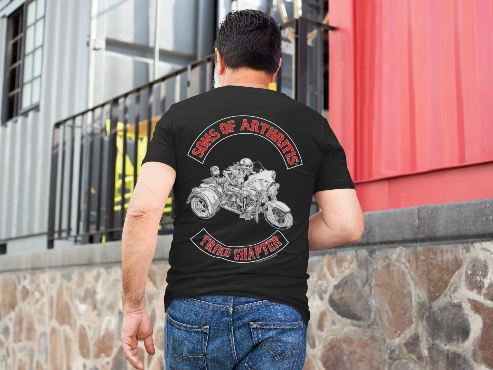Sons of Arthritis Trike Chapter (Fred's Trike) - POCKET TSHIRT