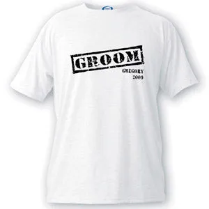 Stamp Series Groom T-shirt