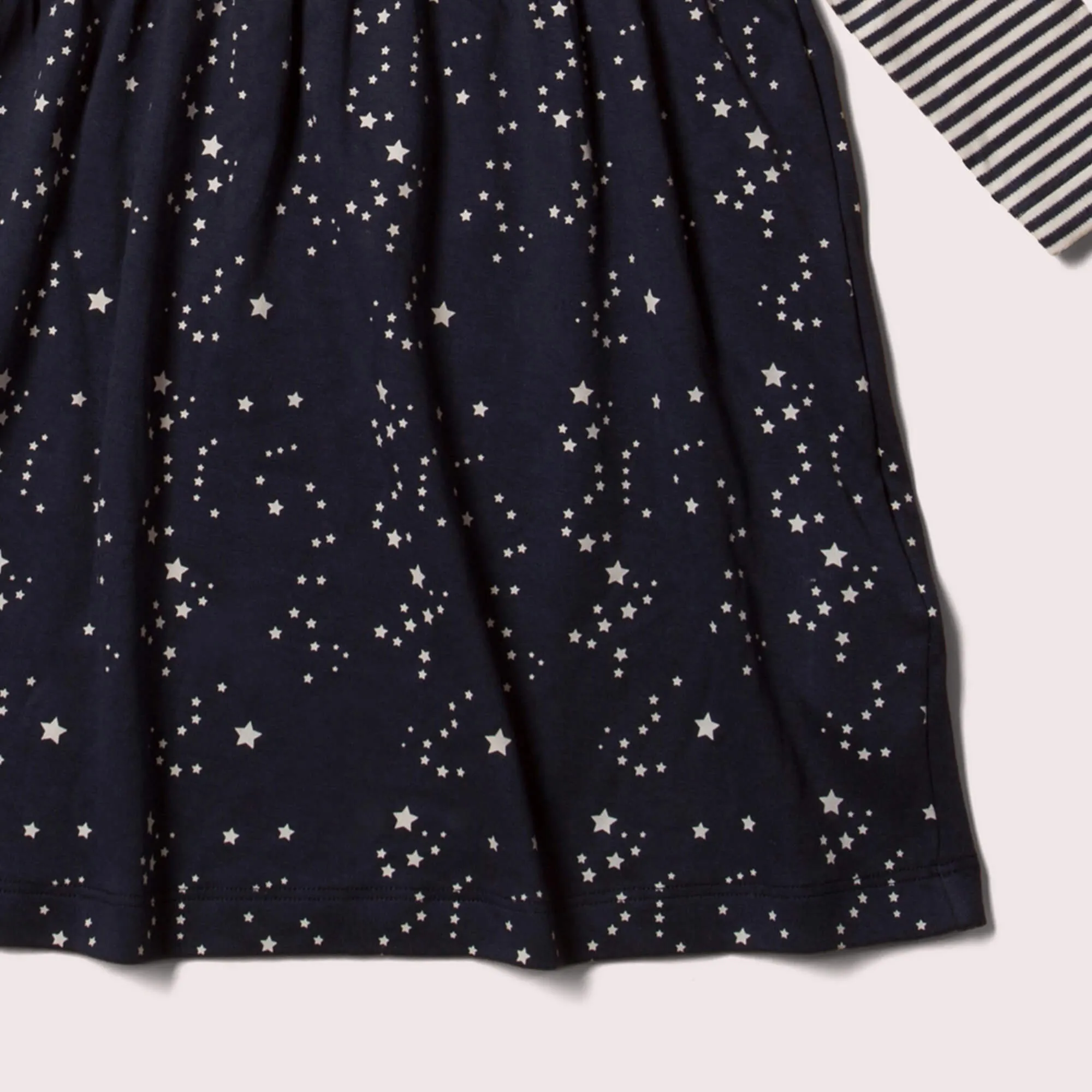 Starry Night Easy Peasy Long Sleeve Dress