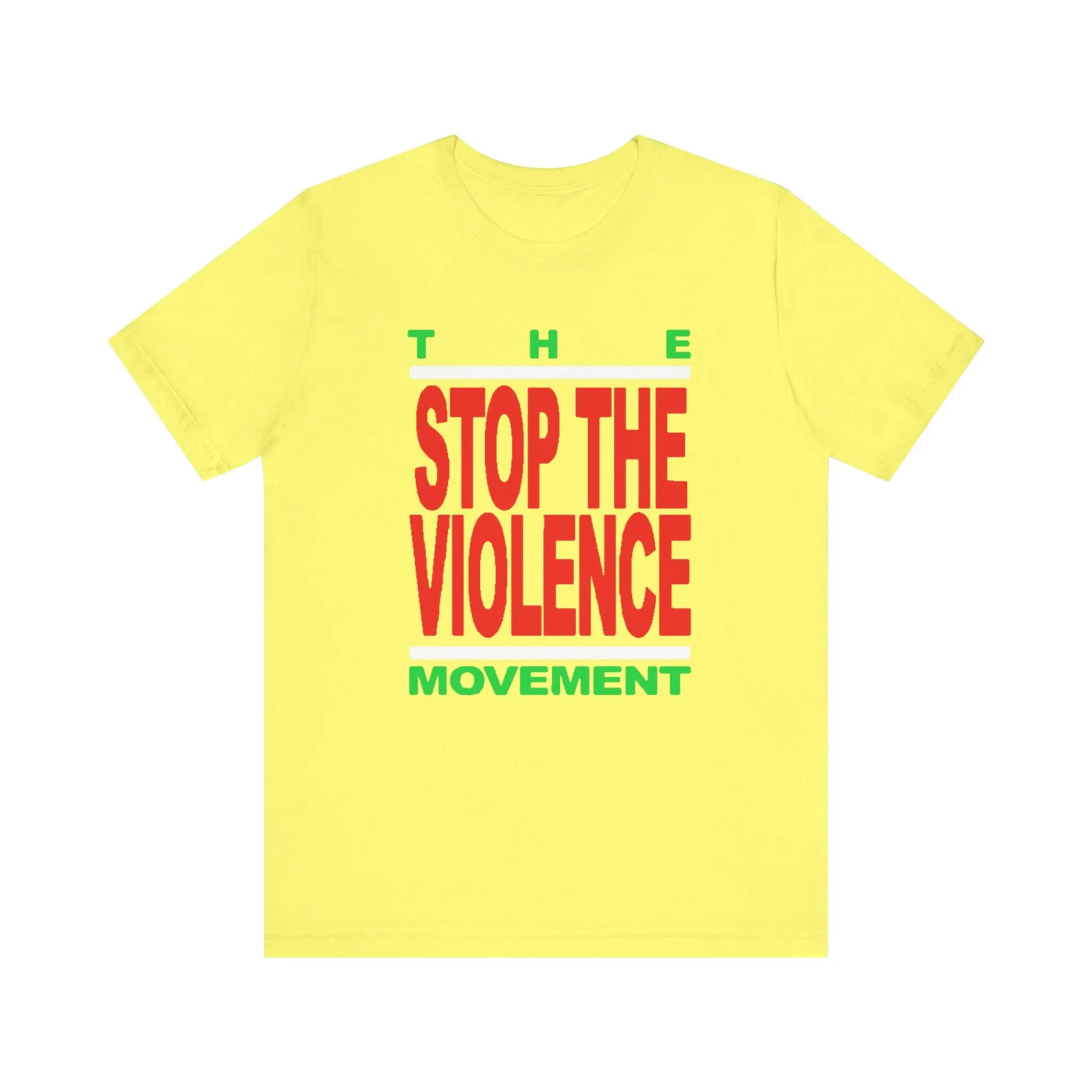 Stop The Violence Movement: Unisex Jersey Short Sleeve Tee