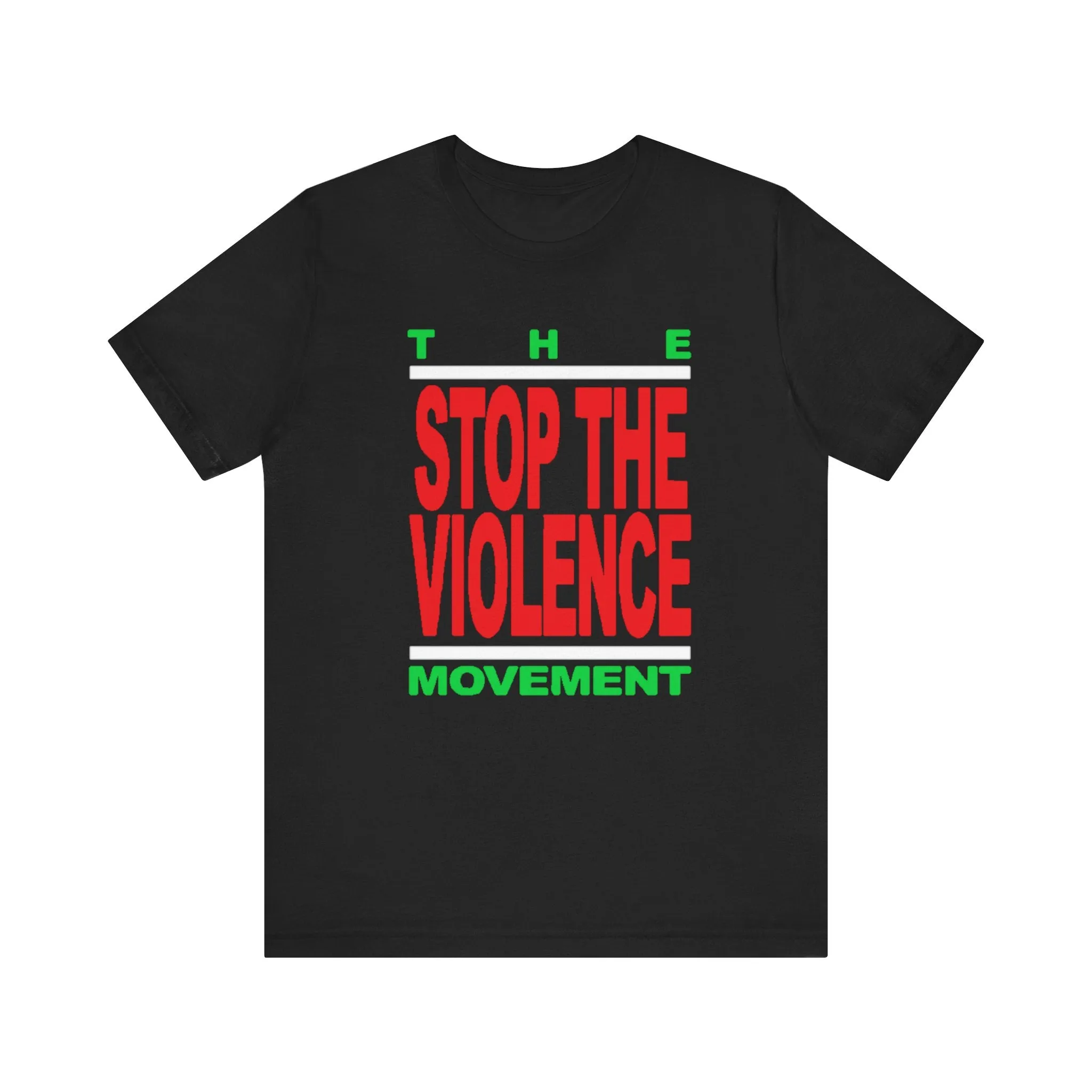 Stop The Violence Movement: Unisex Jersey Short Sleeve Tee
