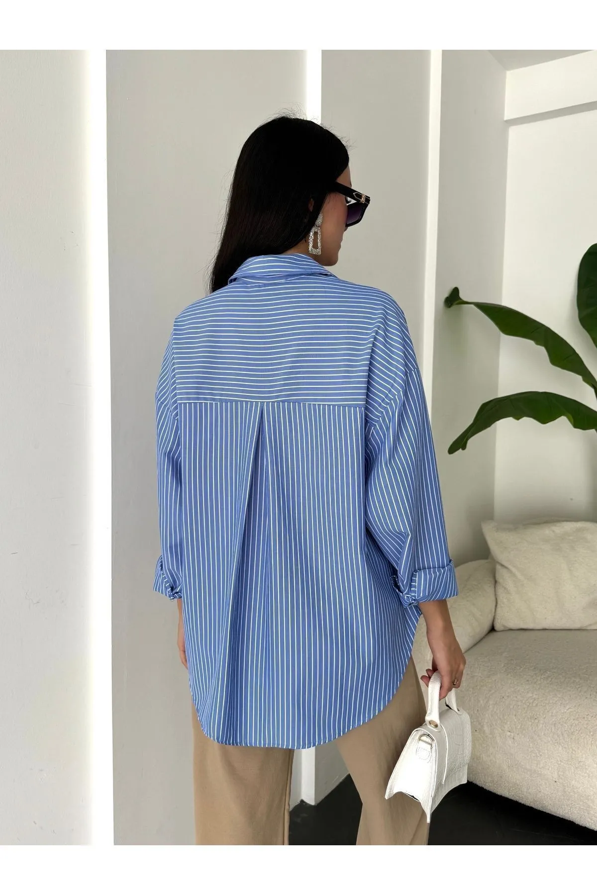 Striped Oversized Shirt