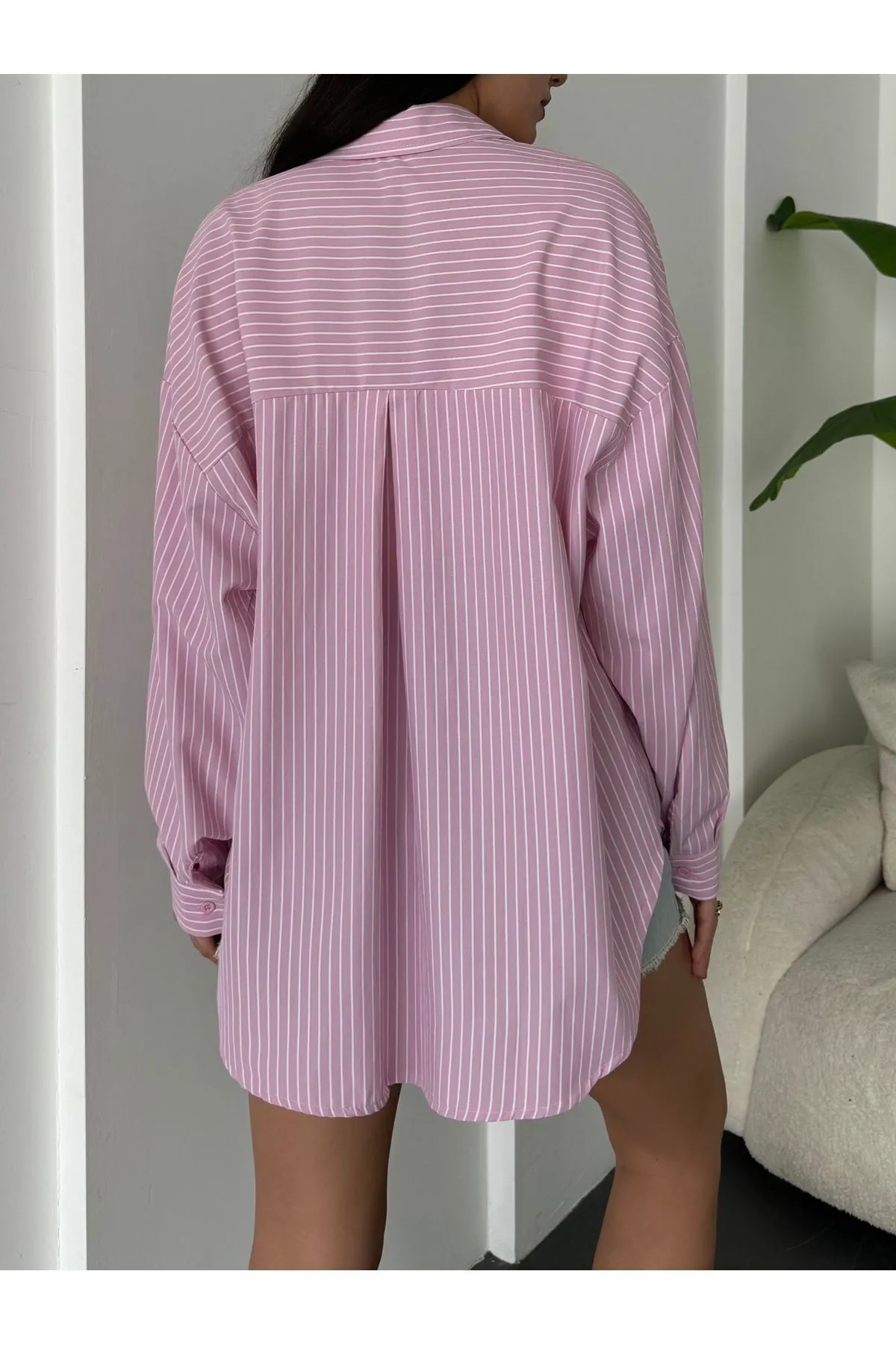 Striped Oversized Shirt