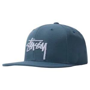Stussy Stock Cap Steel Blue