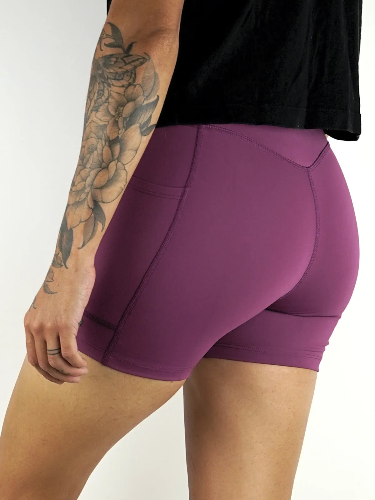 Sunrise Shorties V2: Brunt Plum