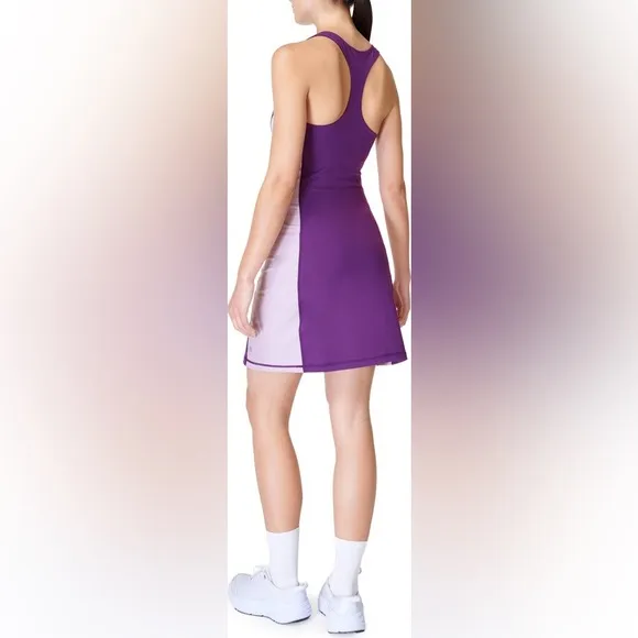 SWEATY BEATTY Power Workout Colorblock Performance Dress