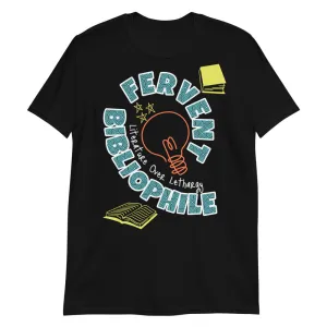 T-SHIRT "Fervent Bibliophile" Short-Sleeve Unisex T-Shirt