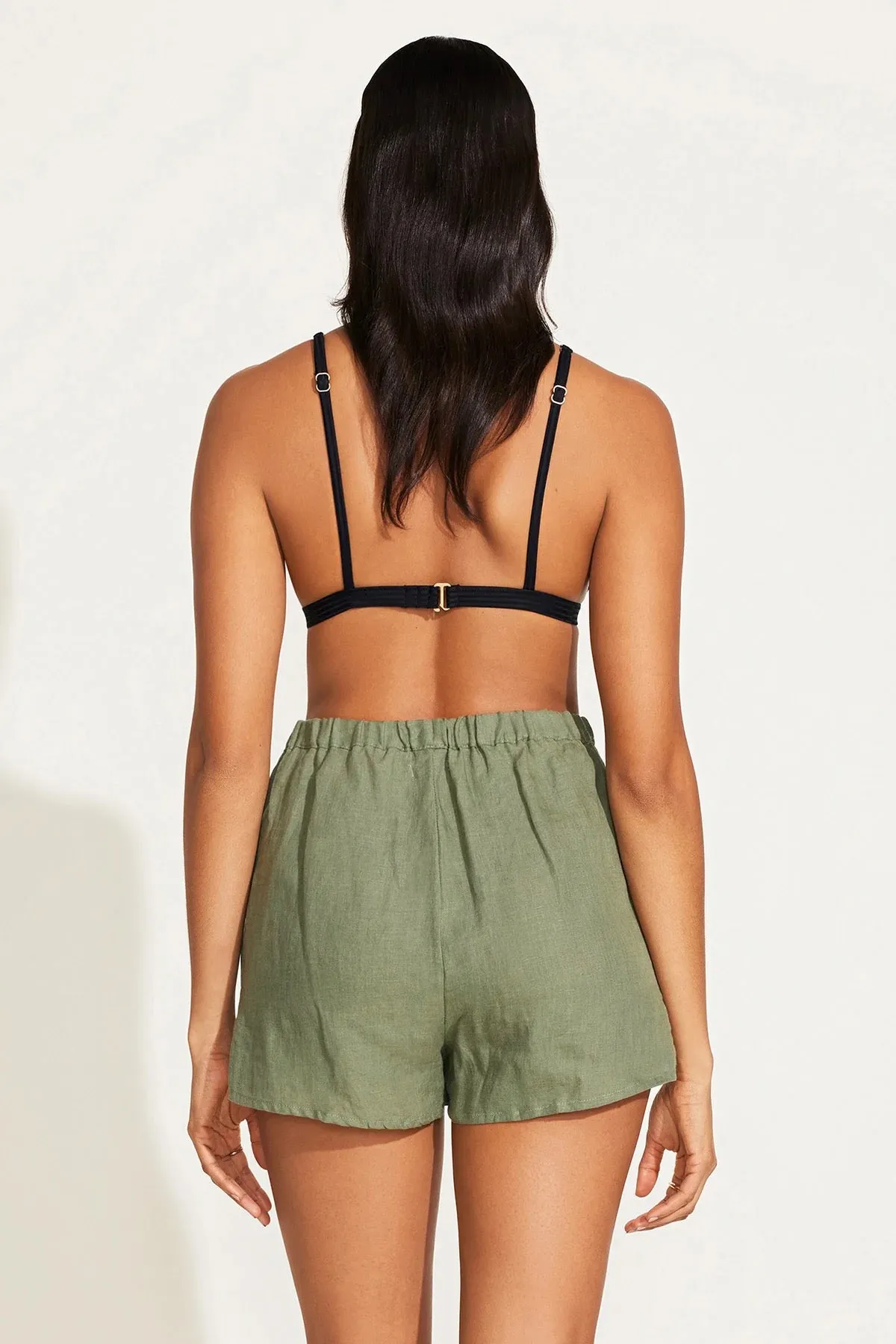 Tallows Linen Short Agave EcoLinen