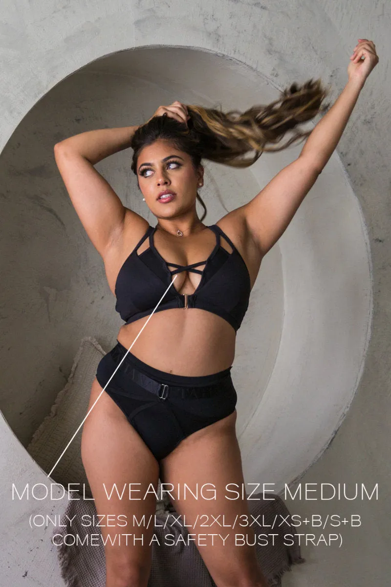 Tatiana Active Sofia Triangle Top - Matte Black