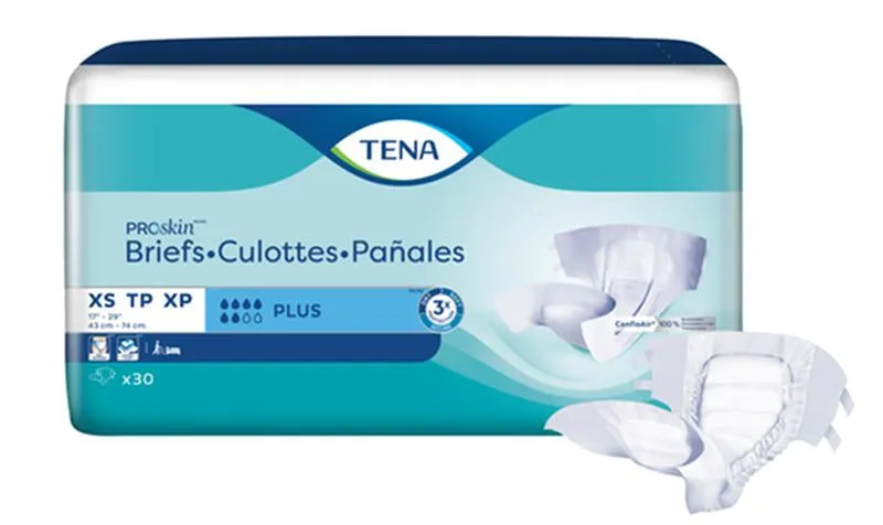 TENA® ProSkin™ Plus Extra Small Incontinence Brief, Ultra Absorbency, X-Small