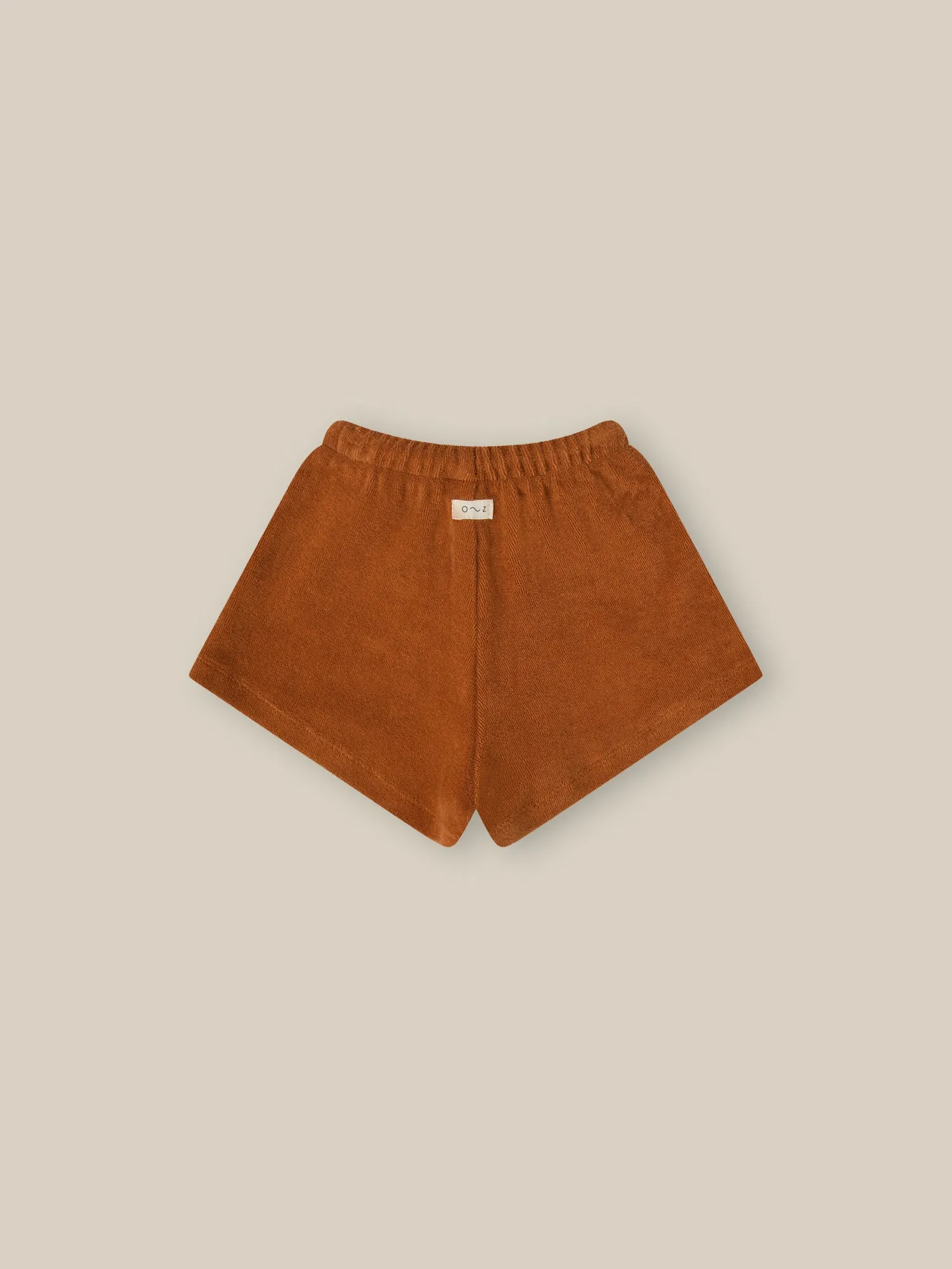 Terracotta Terry Rope Shorts