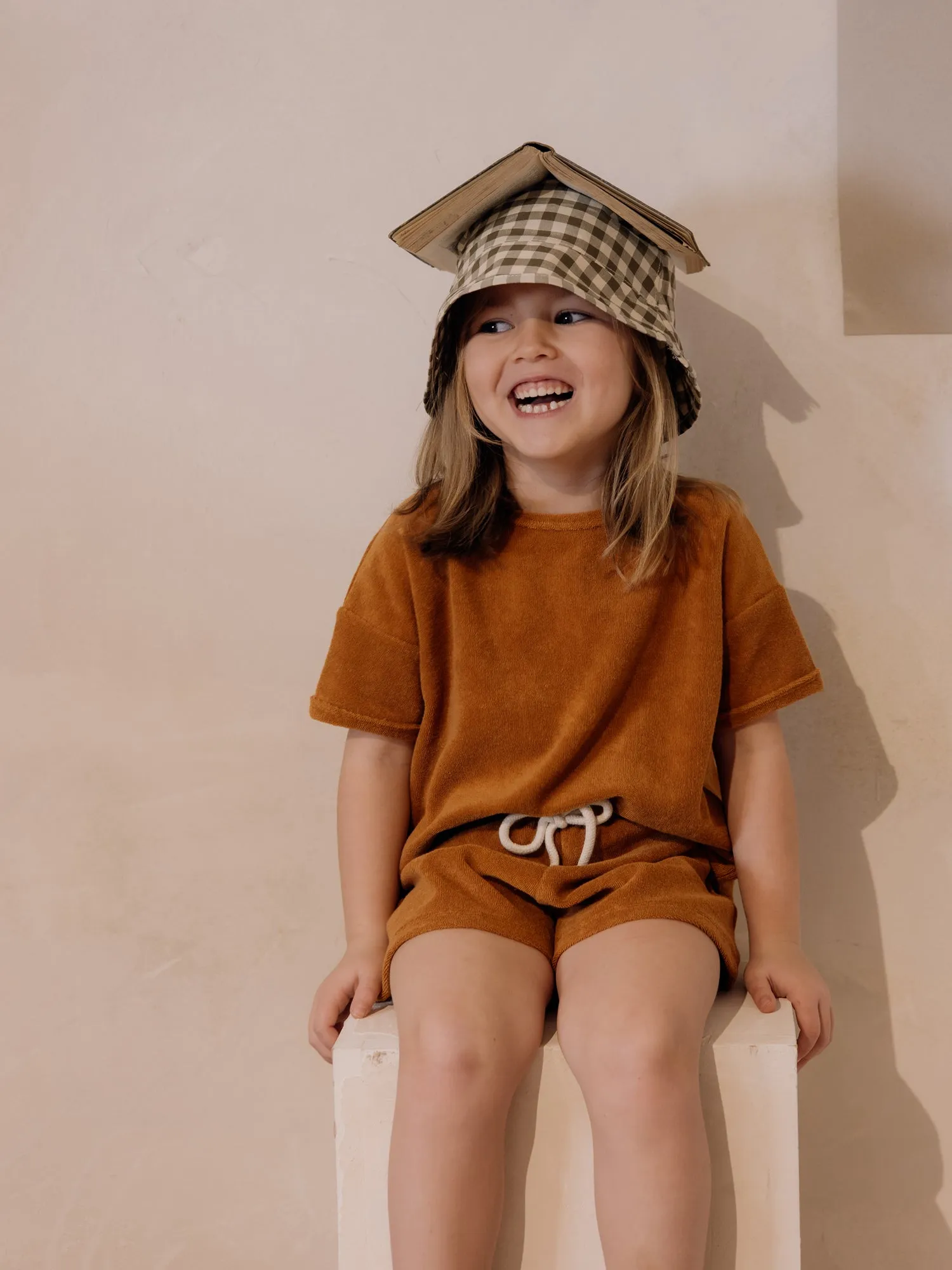 Terracotta Terry Rope Shorts
