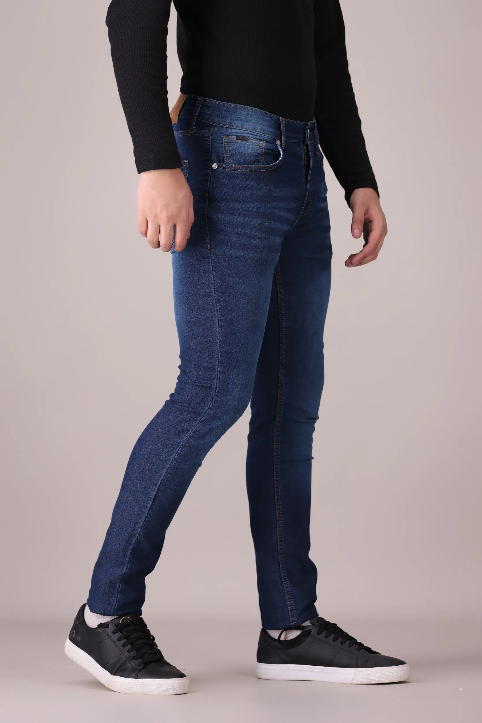 TERRY STRETCH SLIM FIT JEANS