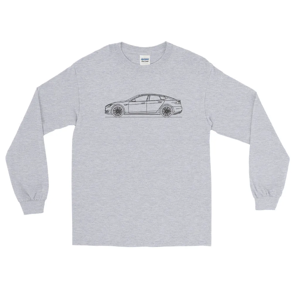 Tesla Model S Silhouette T-Shirt