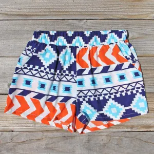 The Billy Native Shorts in Blue
