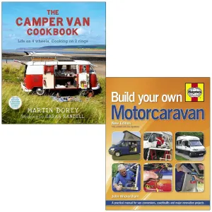 The Camper Van Cookbook, Hardcover-Build Your Own Motorcaravan 2 Books Collection Set