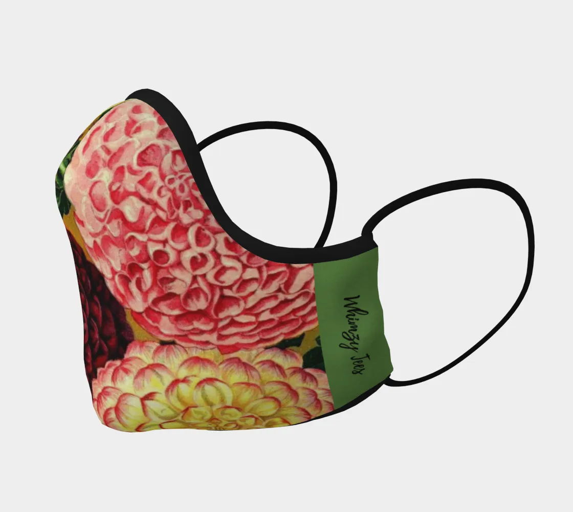 The Dahlia Bush Face Mask