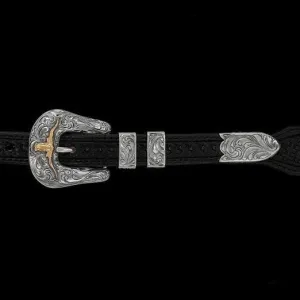 The Longhorn Rancher 3/4" Buckle Set