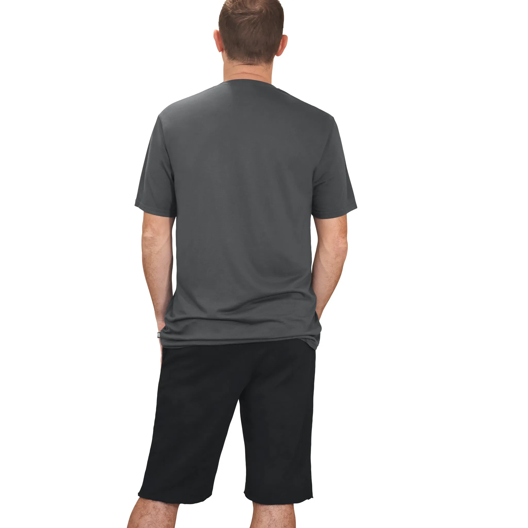 The Softest Mens Cotton Fleece Short | Concrete