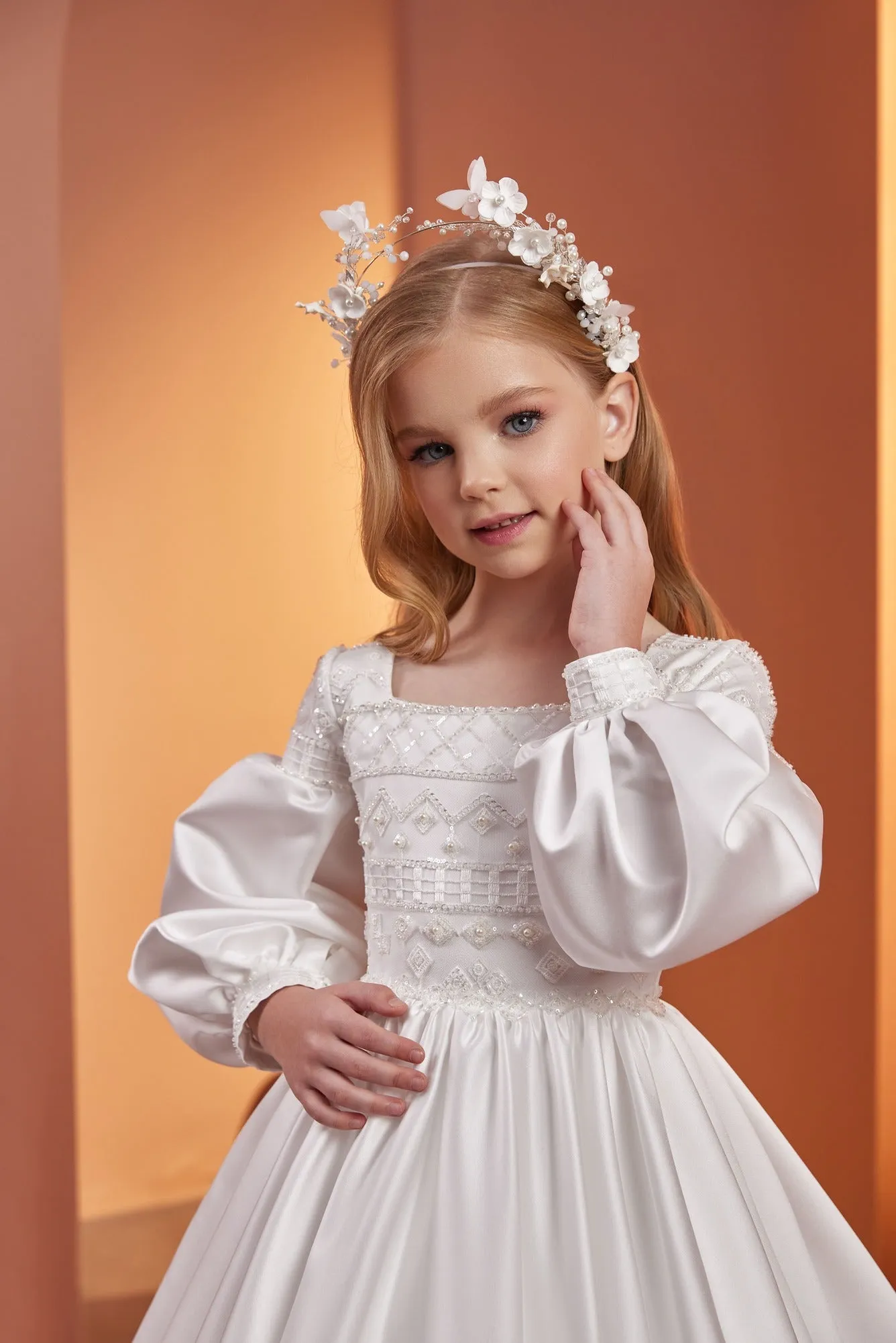 Timeless Princess Communion Dress