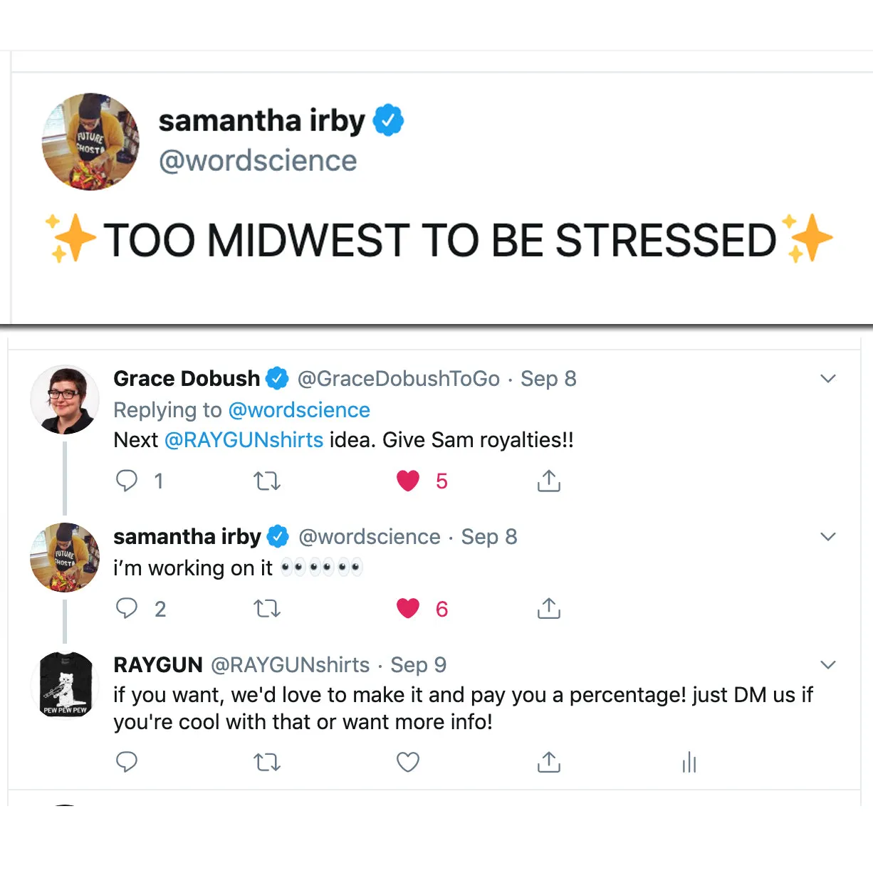 Too Midwest To Be Stressed Grey