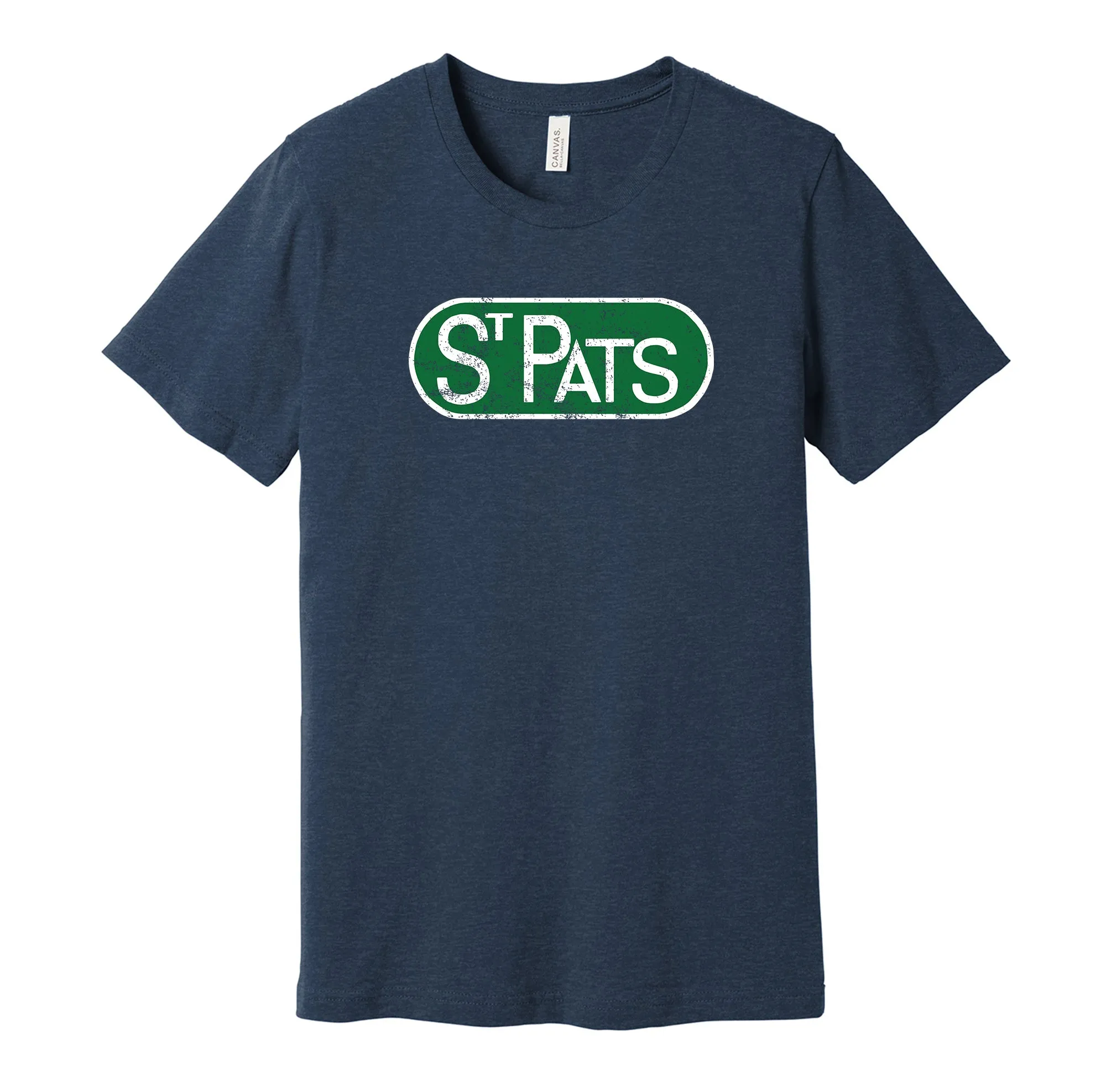 Toronto St Pats Distressed Logo Shirt - Defunct Hockey Team - Celebrate Maple Leafs Heritage and History - Hyper Than Hype