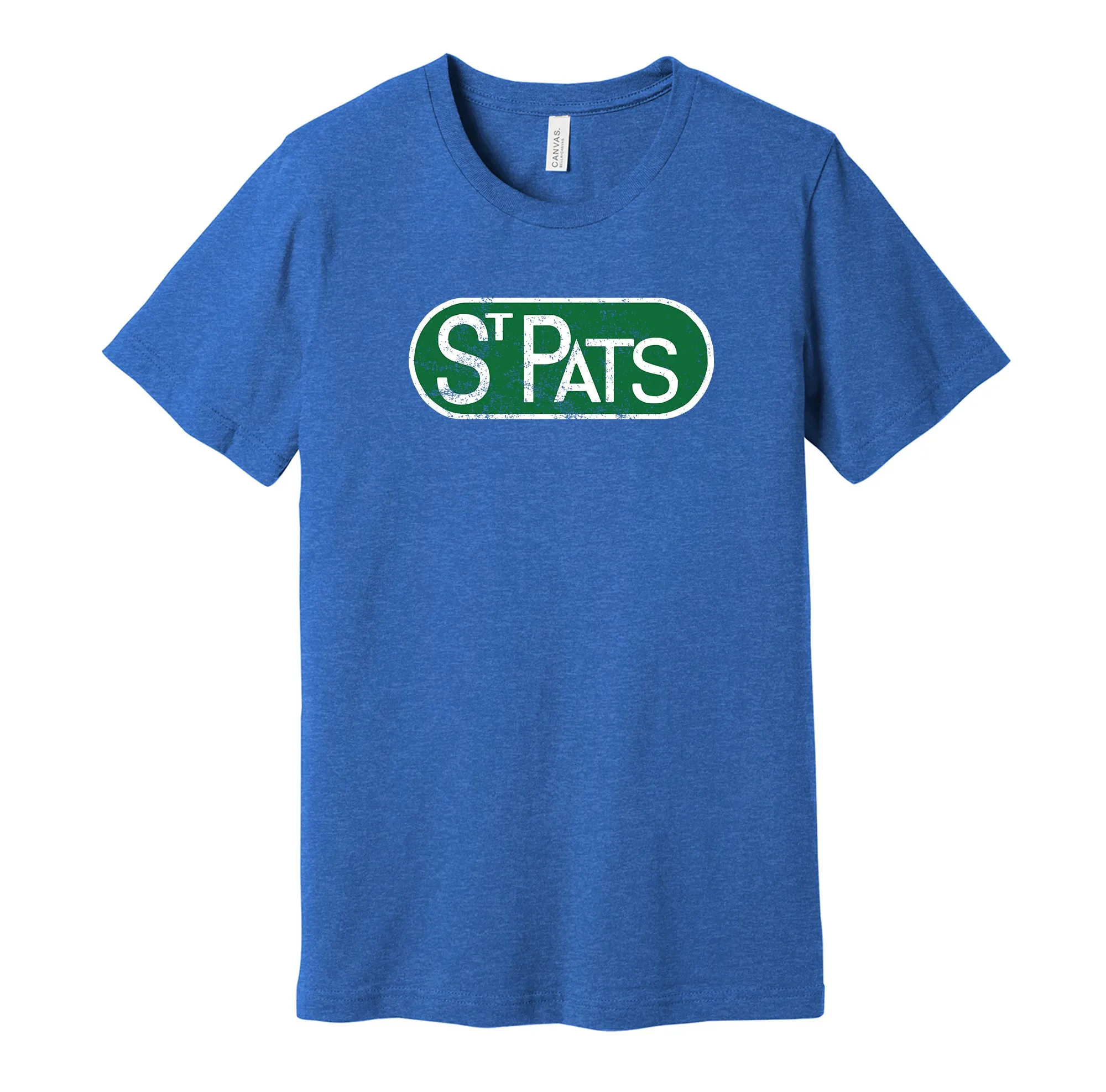 Toronto St Pats Distressed Logo Shirt - Defunct Hockey Team - Celebrate Maple Leafs Heritage and History - Hyper Than Hype