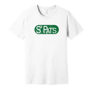 Toronto St Pats Distressed Logo Shirt - Defunct Hockey Team - Celebrate Maple Leafs Heritage and History - Hyper Than Hype