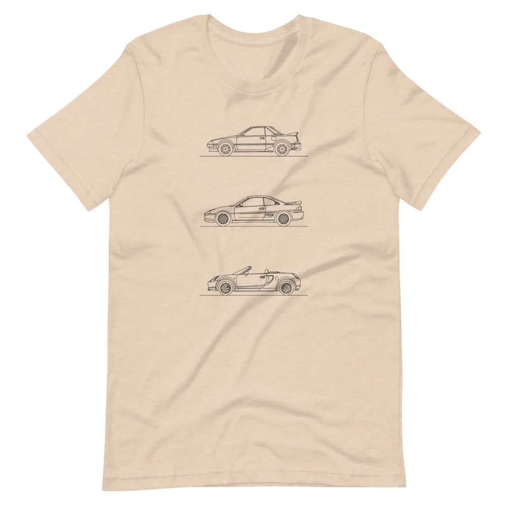 Toyota MR2 Outline T-shirt