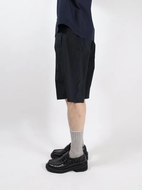 TRAVEL NYLON WIDE EASY SHORTS