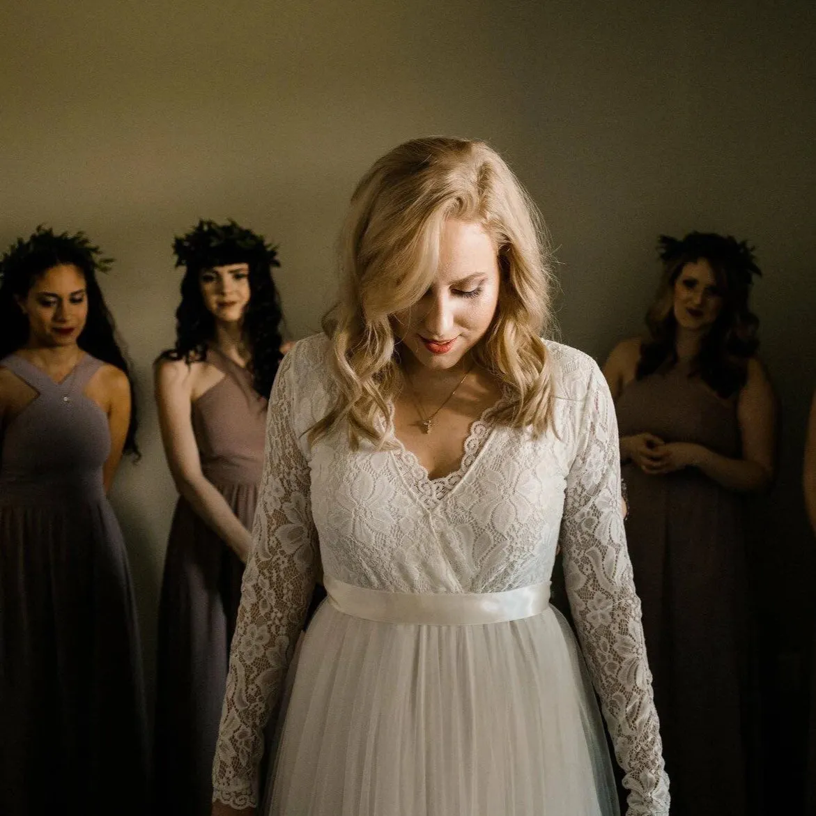 Tulle & Lace Wedding Gown #1164