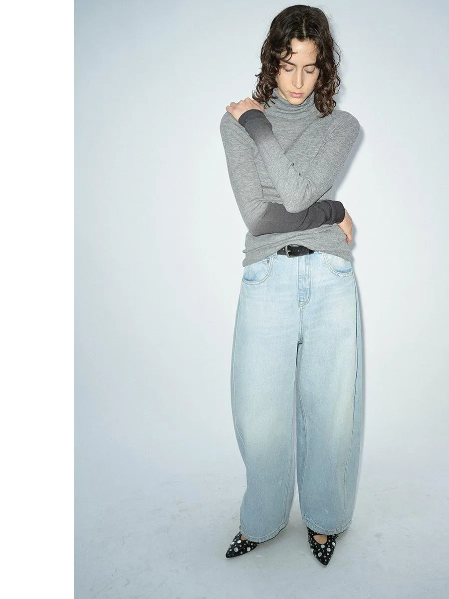 Turtleneck Gradient Sweater