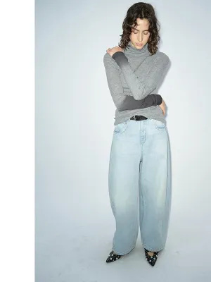 Turtleneck Gradient Sweater