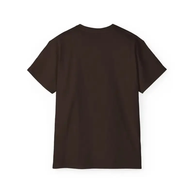 Ultra Cotton Tee Life Happens Coffee Keeps you Grounded