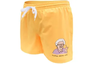 Undz X Brother Merle Stretch Swimtrunk Boardshorts Orange