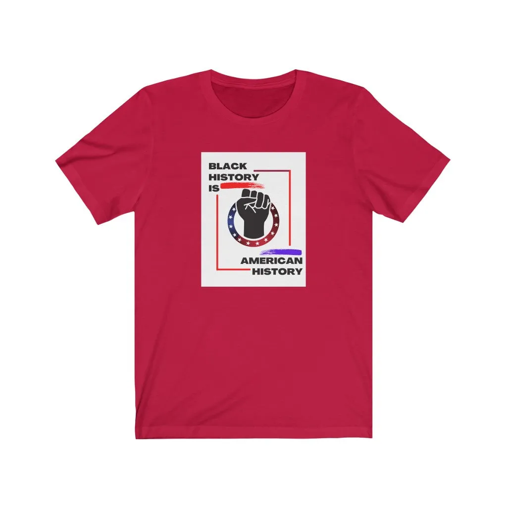 Unisex Jersey Short Sleeve Tee (Black Love Rocks Official Design - History)
