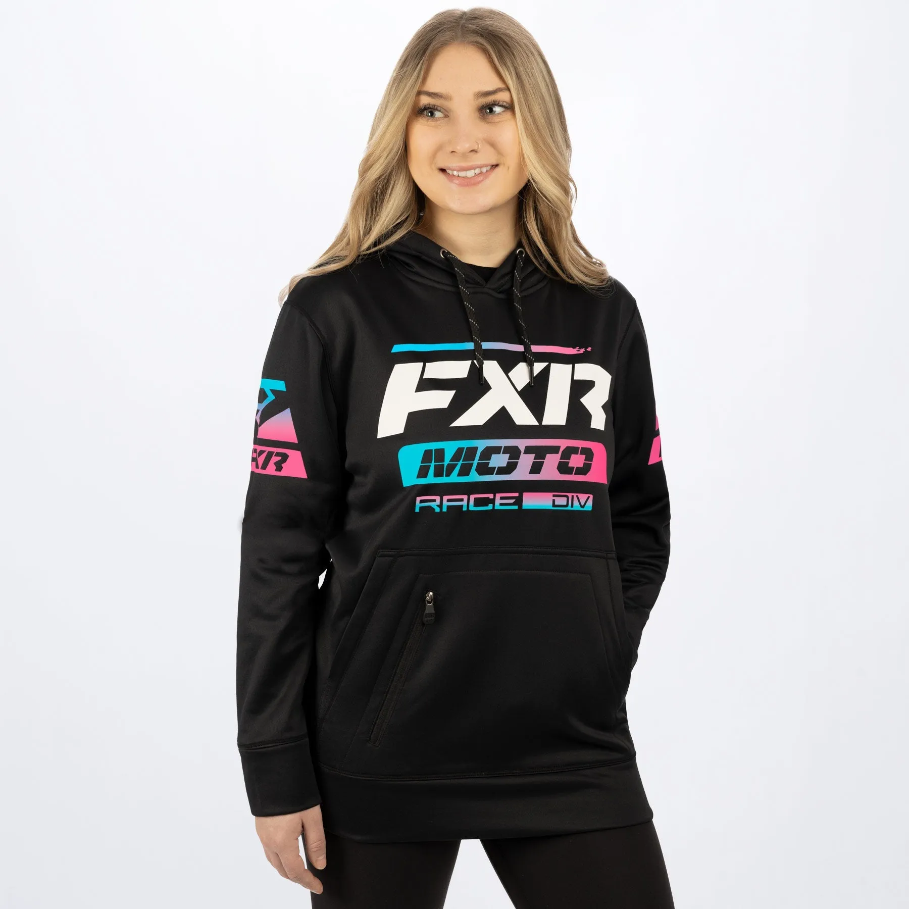 Unisex Moto Tech Pullover Hoodie