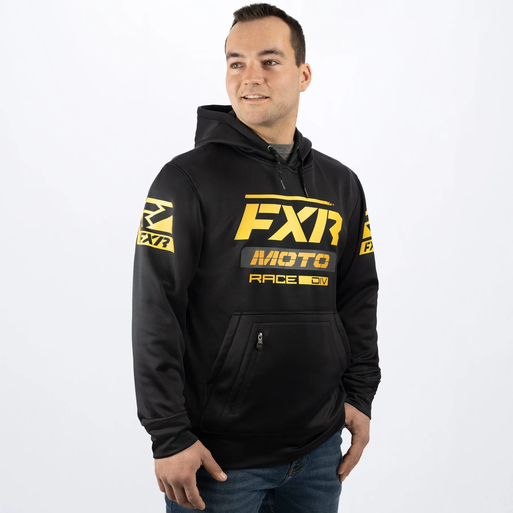 Unisex Moto Tech Pullover Hoodie