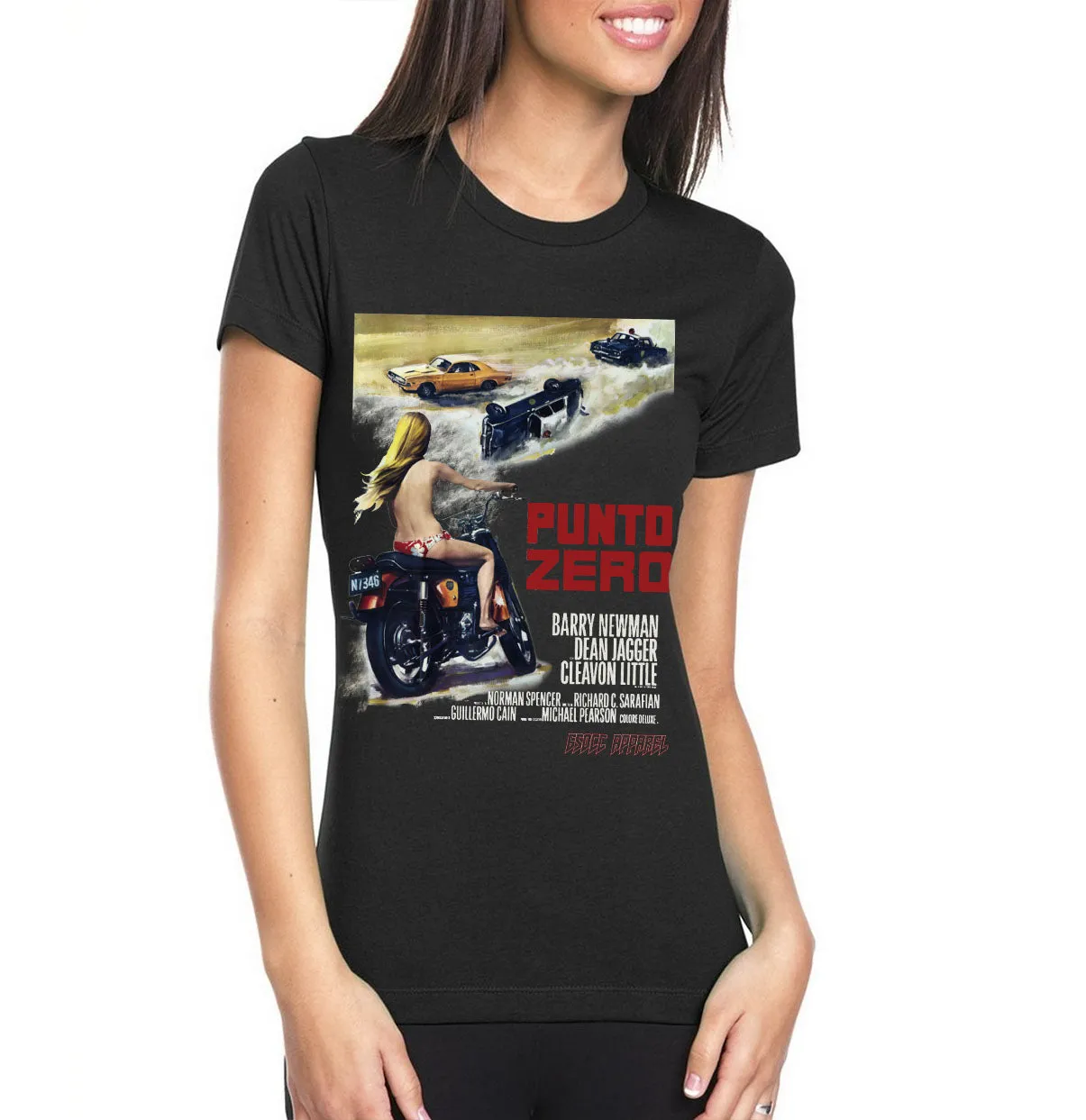 VANISHING POINT Italian Poster 650CC t-shirt