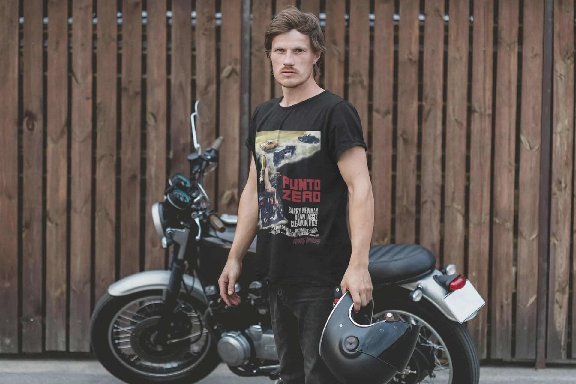 VANISHING POINT Italian Poster 650CC t-shirt