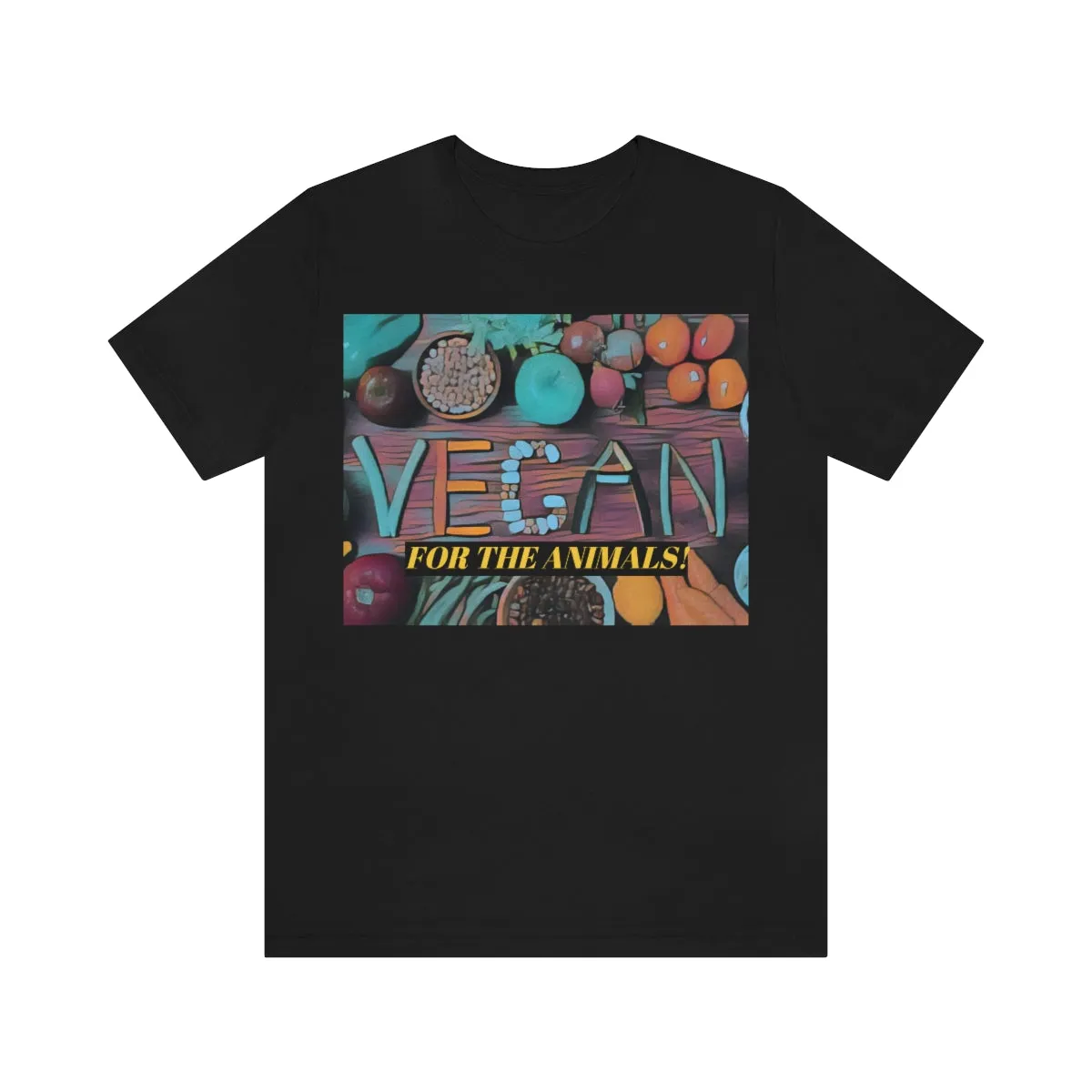 Vegan for the Animals! Short Sleeve Tee