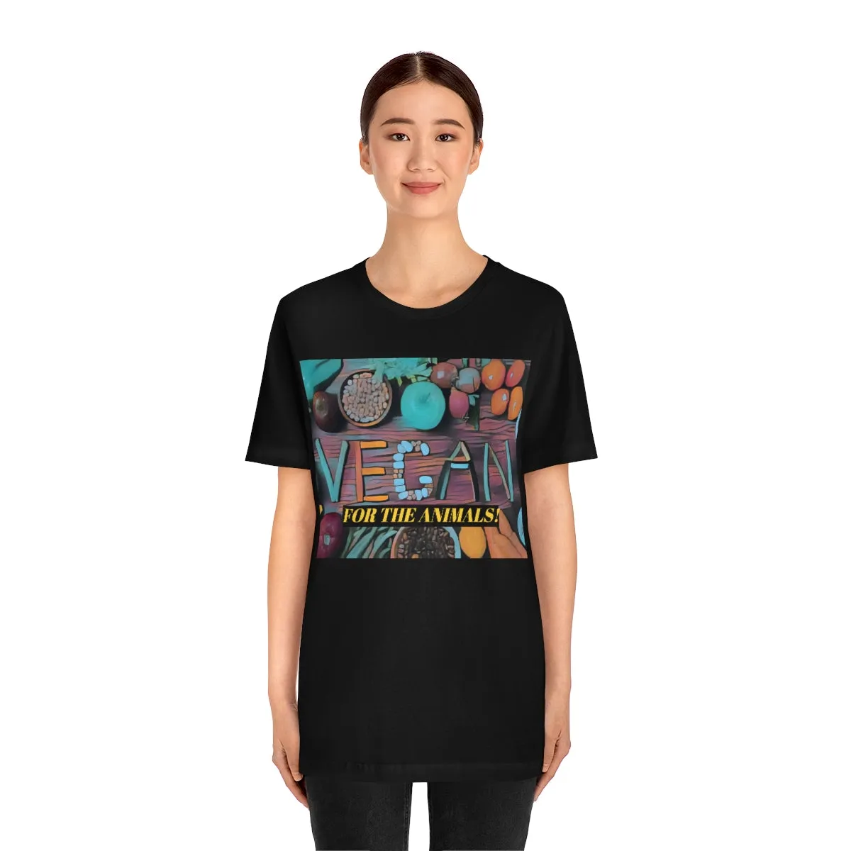 Vegan for the Animals! Short Sleeve Tee