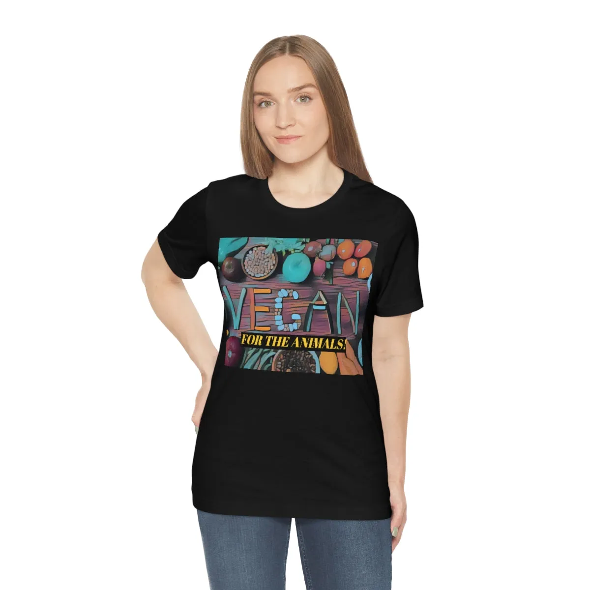 Vegan for the Animals! Short Sleeve Tee