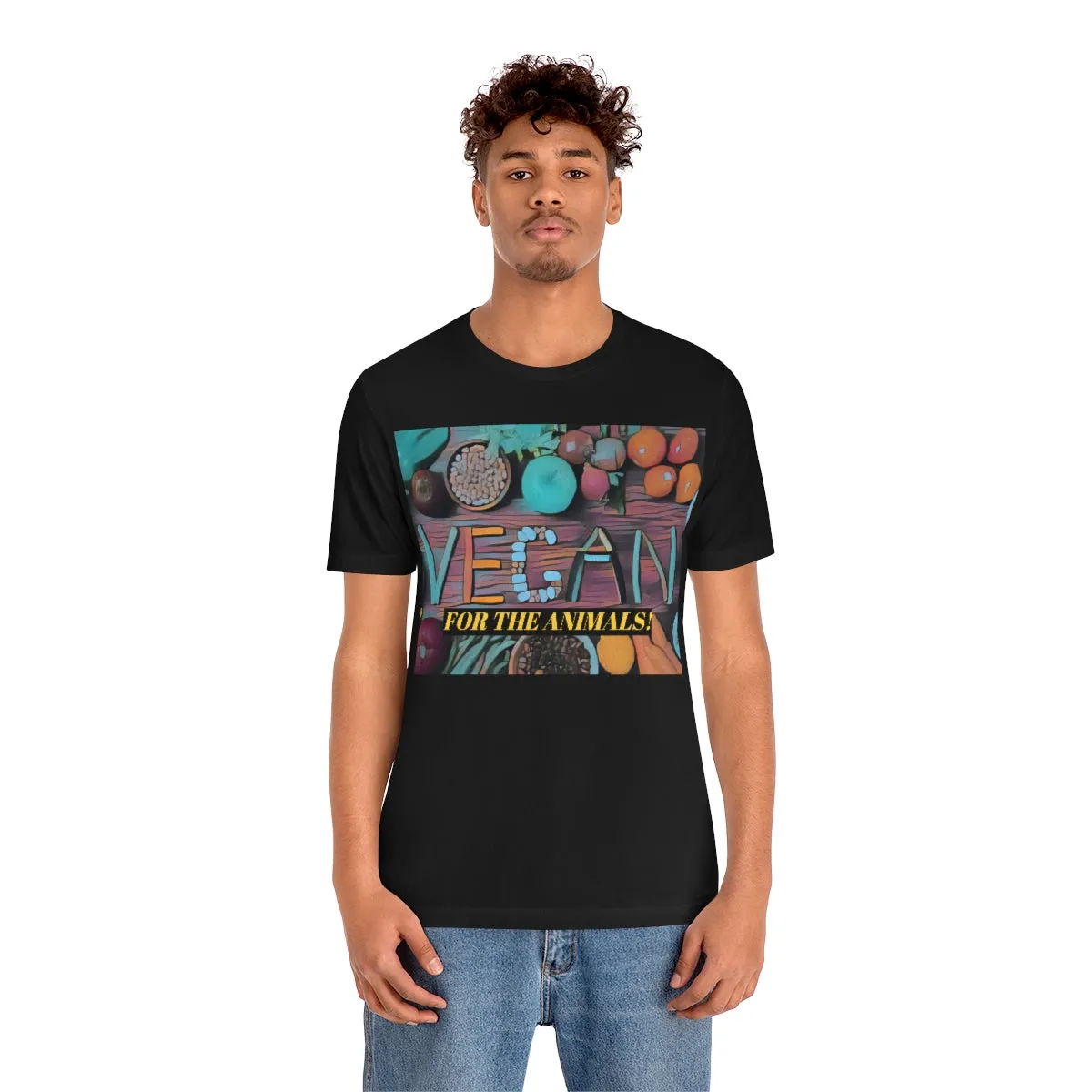 Vegan for the Animals! Short Sleeve Tee