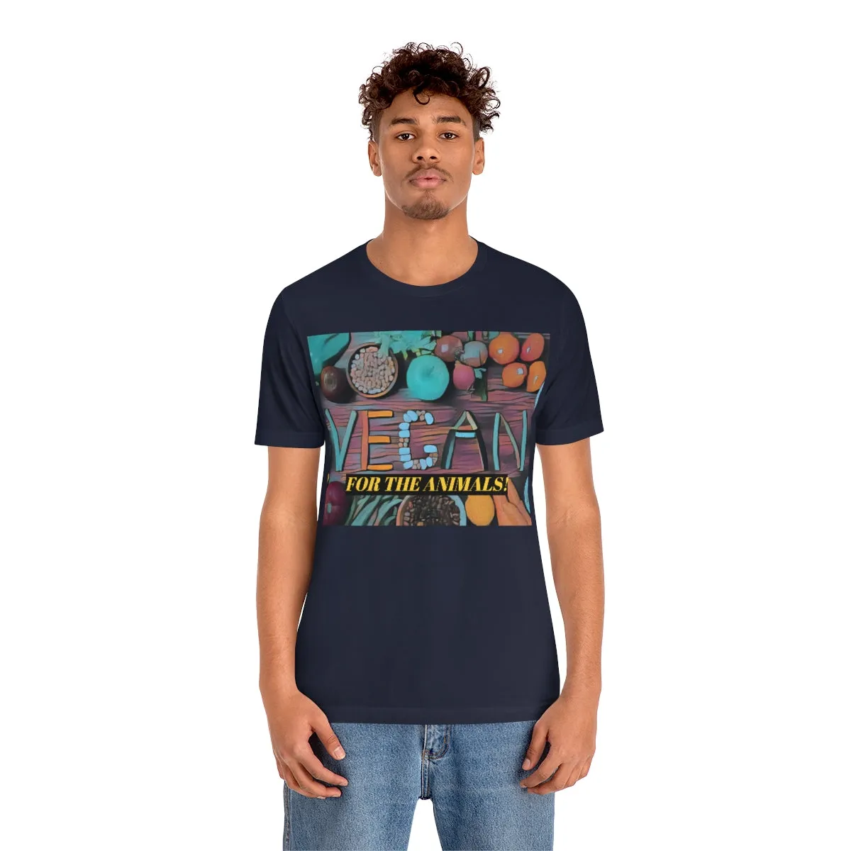 Vegan for the Animals! Short Sleeve Tee