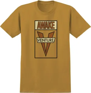VENTURE Awake Tee Tan/Brown/Black