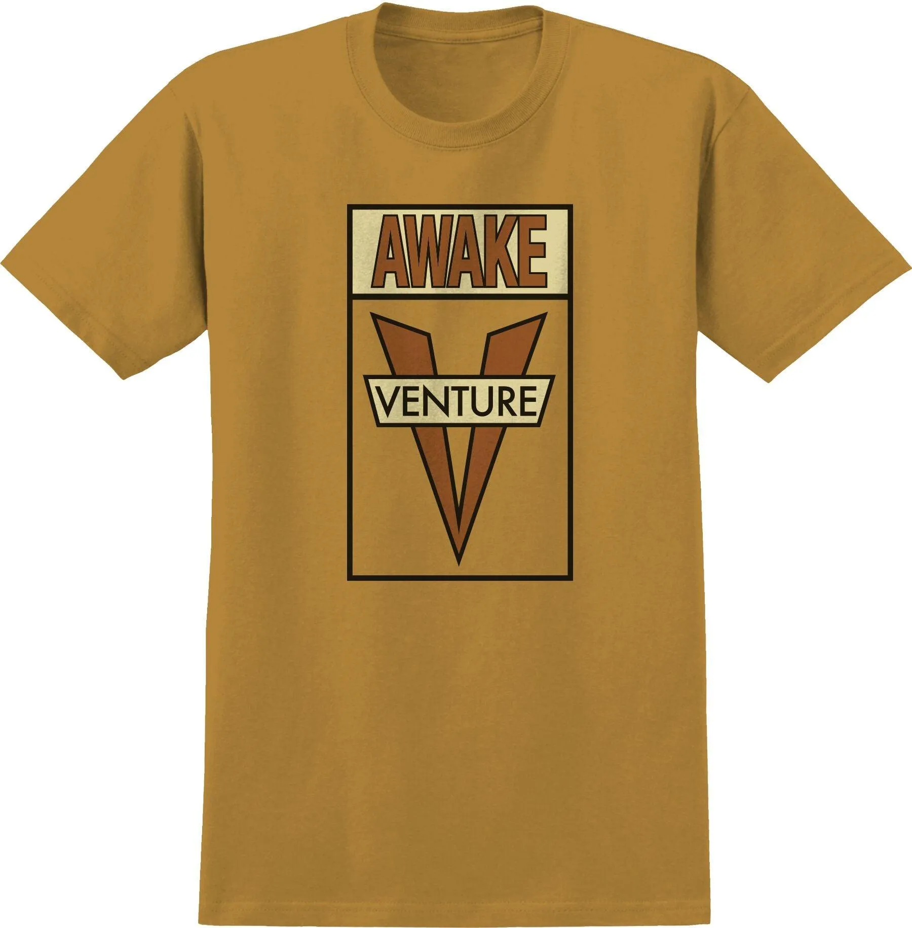 VENTURE Awake Tee Tan/Brown/Black