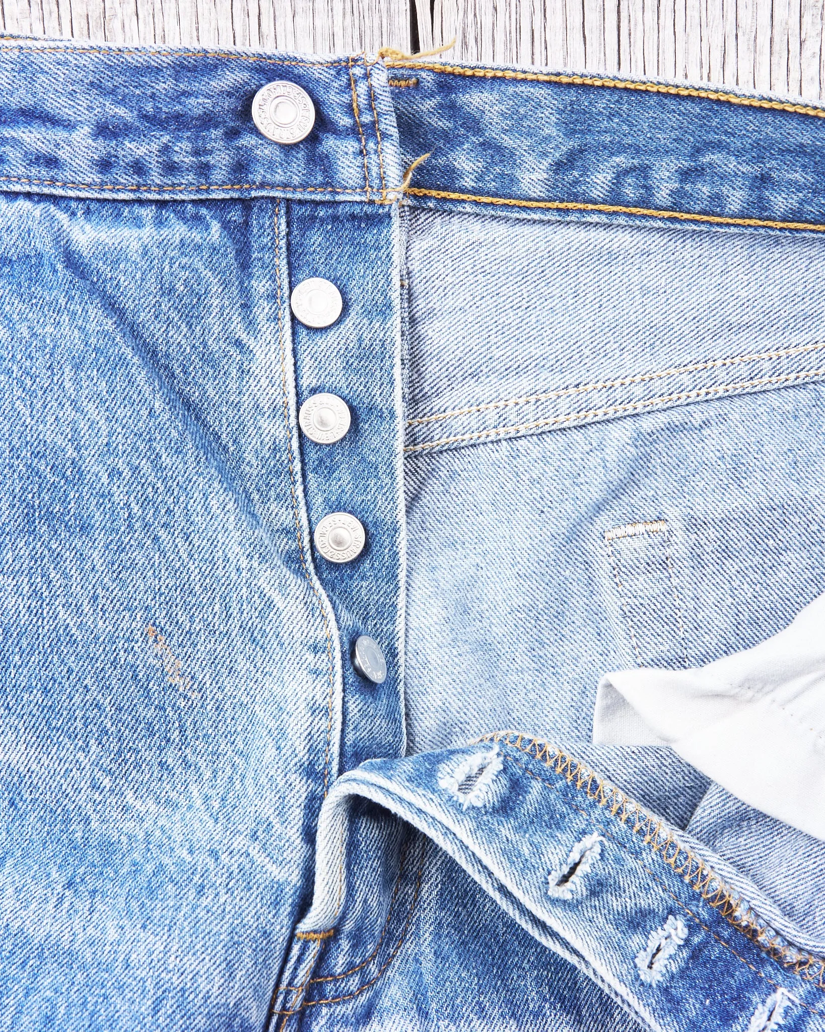 Vintage 1990's Made In USA 501 Levi's Jeans W38 No. 2