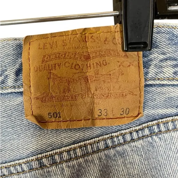 Vintage 2002 501 Levi’s Jeans Sz 33/30