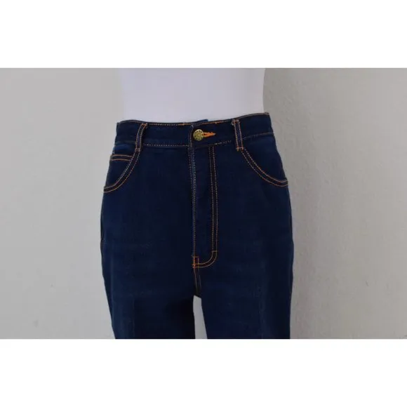 Vintage 90s Gitano Dark Wash stretch jeans size 12 regular | 28 waist